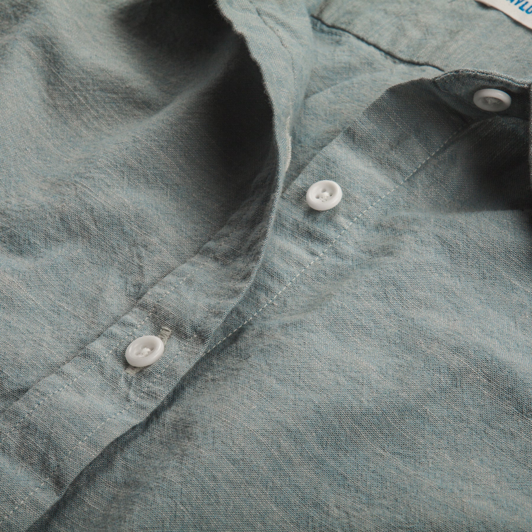 Seafoam Cotton Linen Dress S1518
