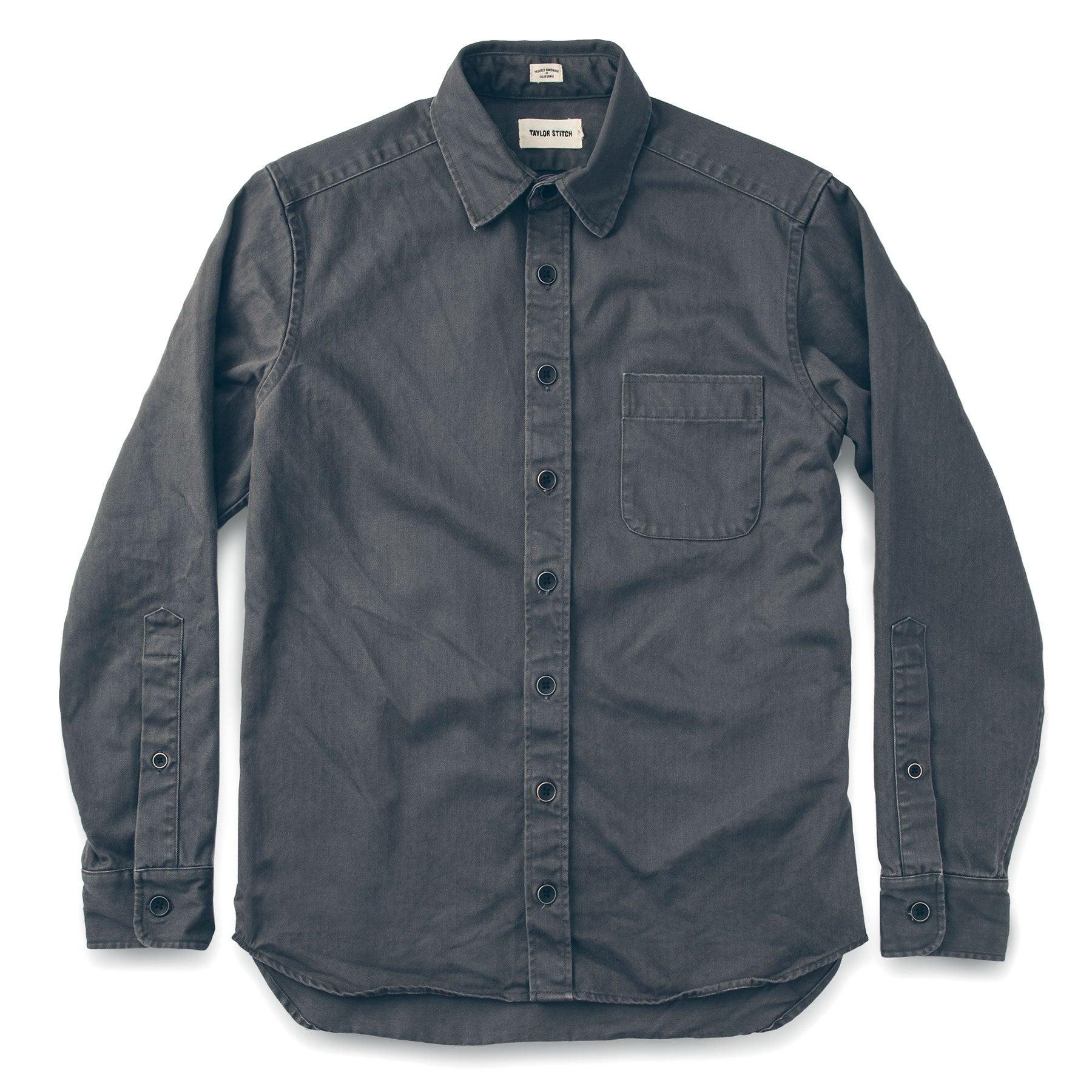 The Mechanic in Washed Charcoal Herringbone
