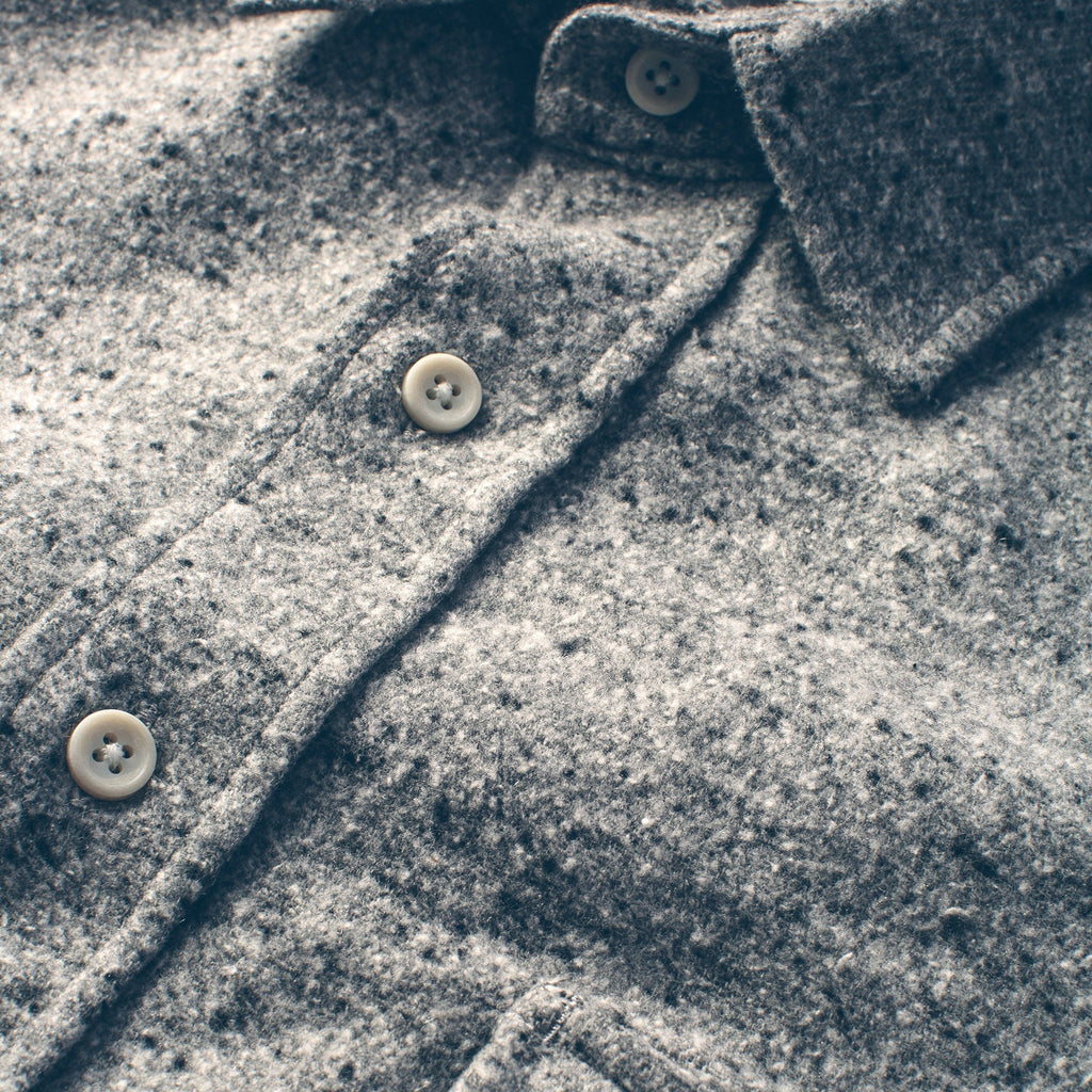 The Sun Down Shirt in Speckled Grey