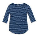 Indigo & White Stripe Dress Q47801