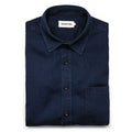 The California in Indigo Dobby