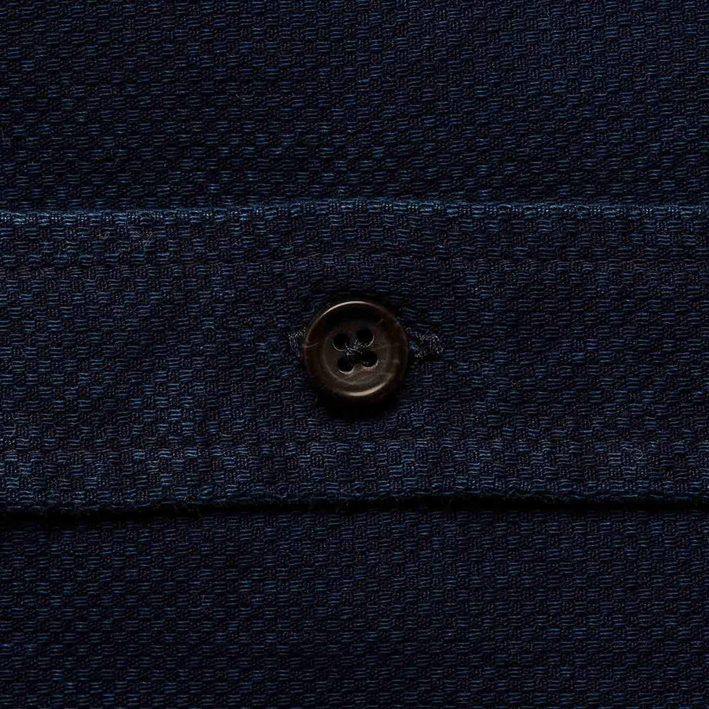 The California in Indigo Dobby