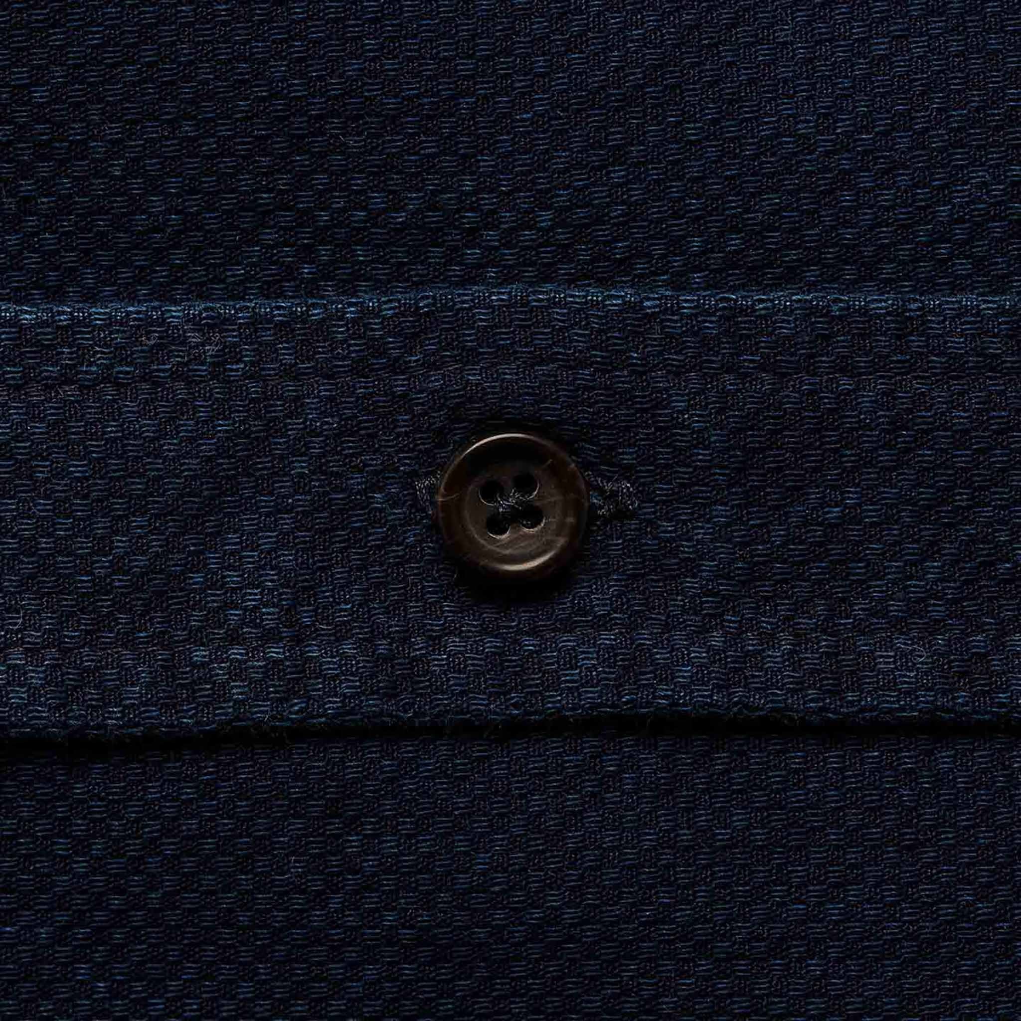 The California in Indigo Dobby