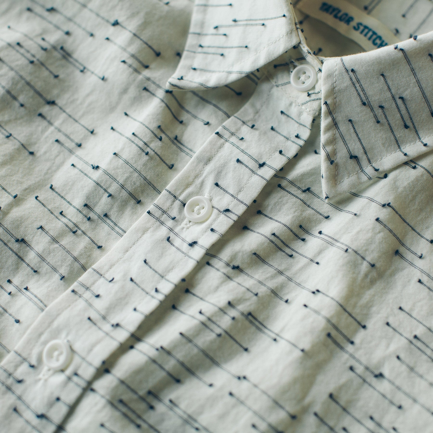 Natural and Indigo Jacquard Throw H58378