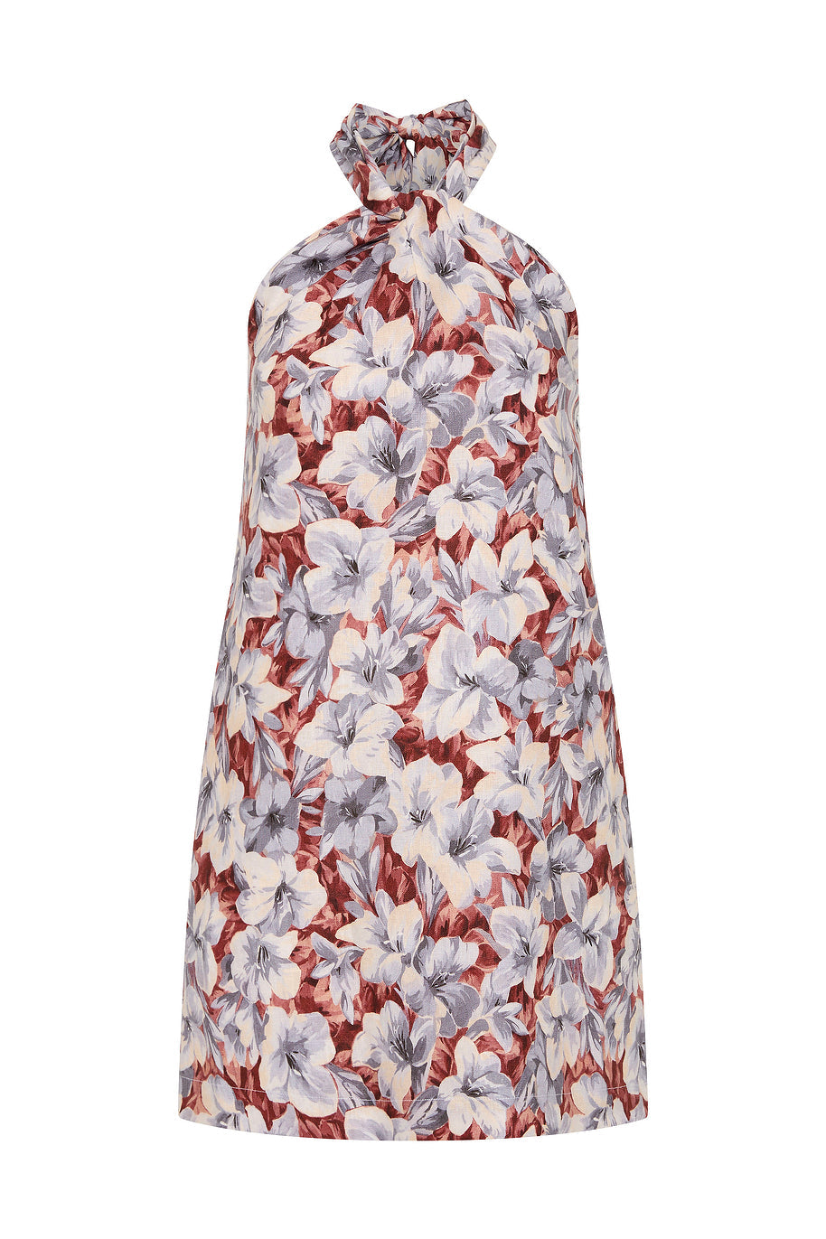 LUNA HALTER MINI DRESS
