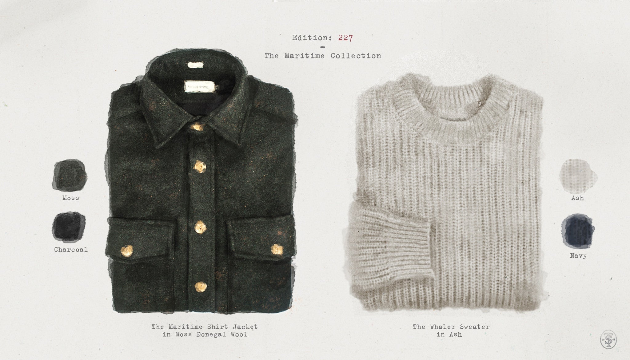 Charcoal Donegal Wool Shirt Jacket Q357619