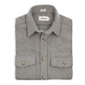 Ash Melton Wool Shirt Jacket D212