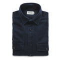Sea Washed Indigo Shirt Jacket C988