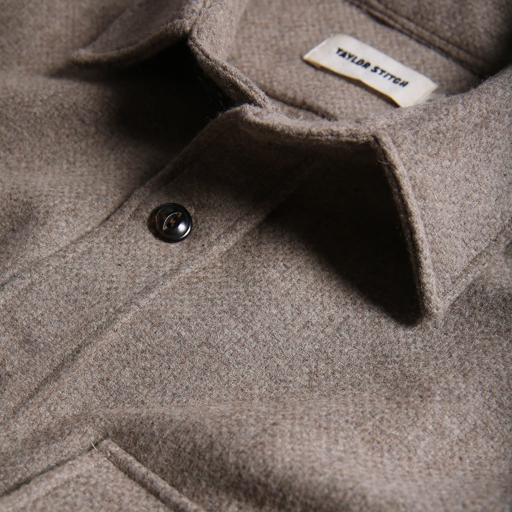 The Maritime Shirt Jacket in Natural
