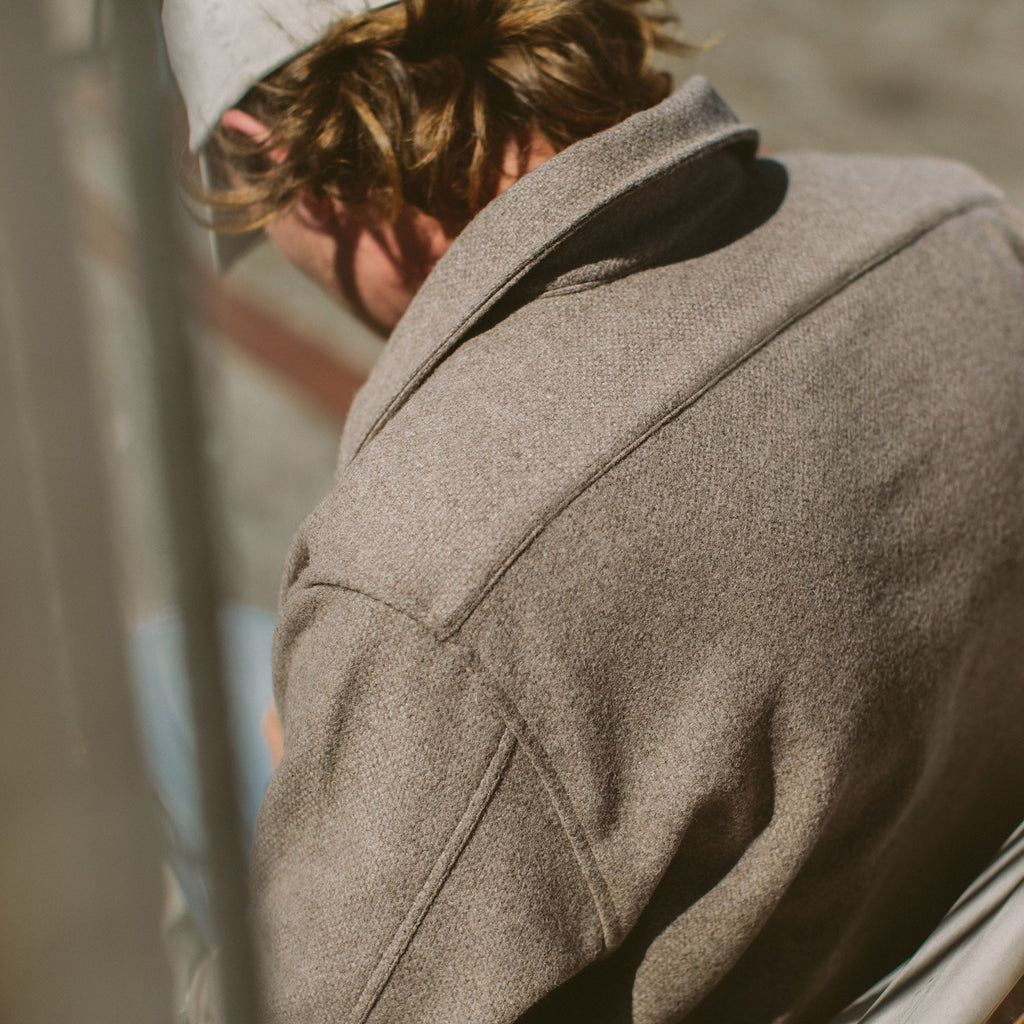 The Maritime Shirt Jacket in Natural