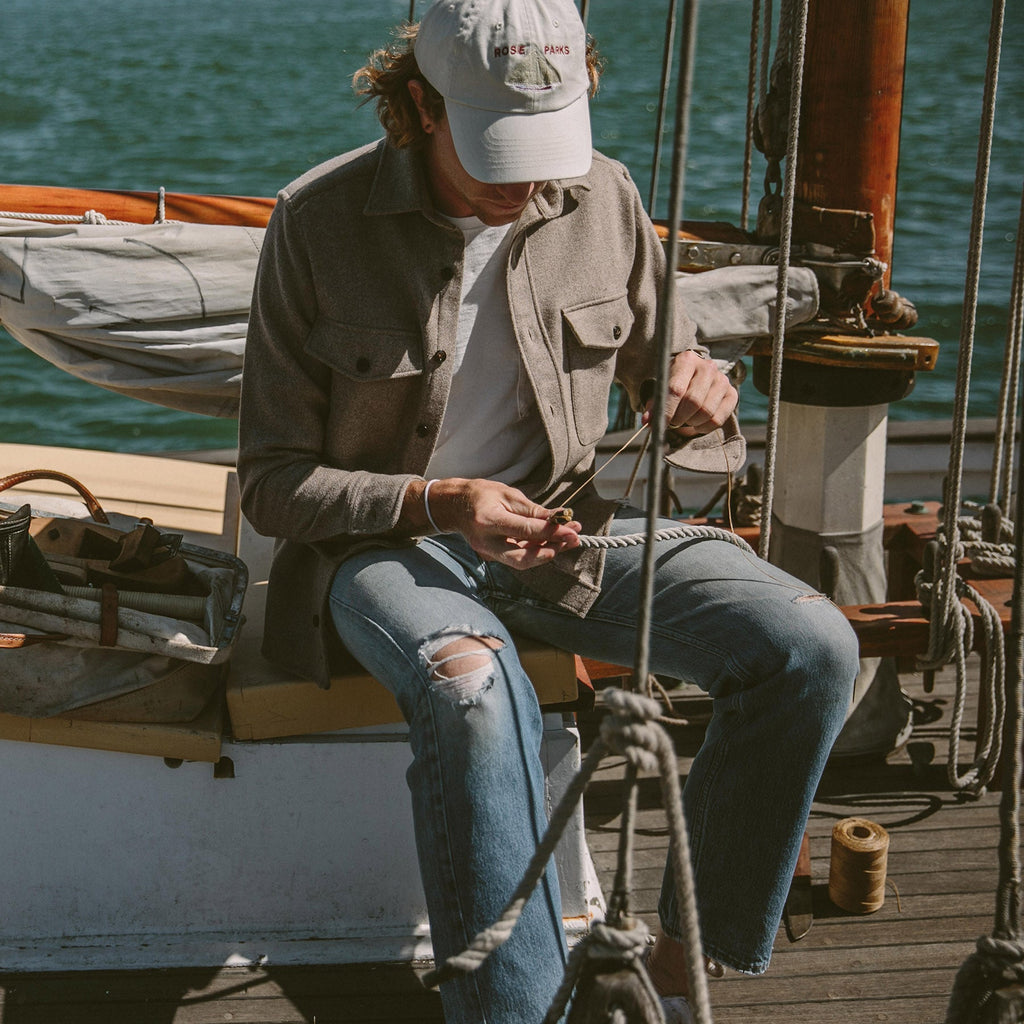 The Maritime Shirt Jacket in Natural