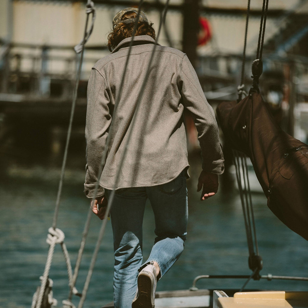 The Maritime Shirt Jacket in Natural