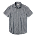 The Short Sleeve California in Navy Hemp