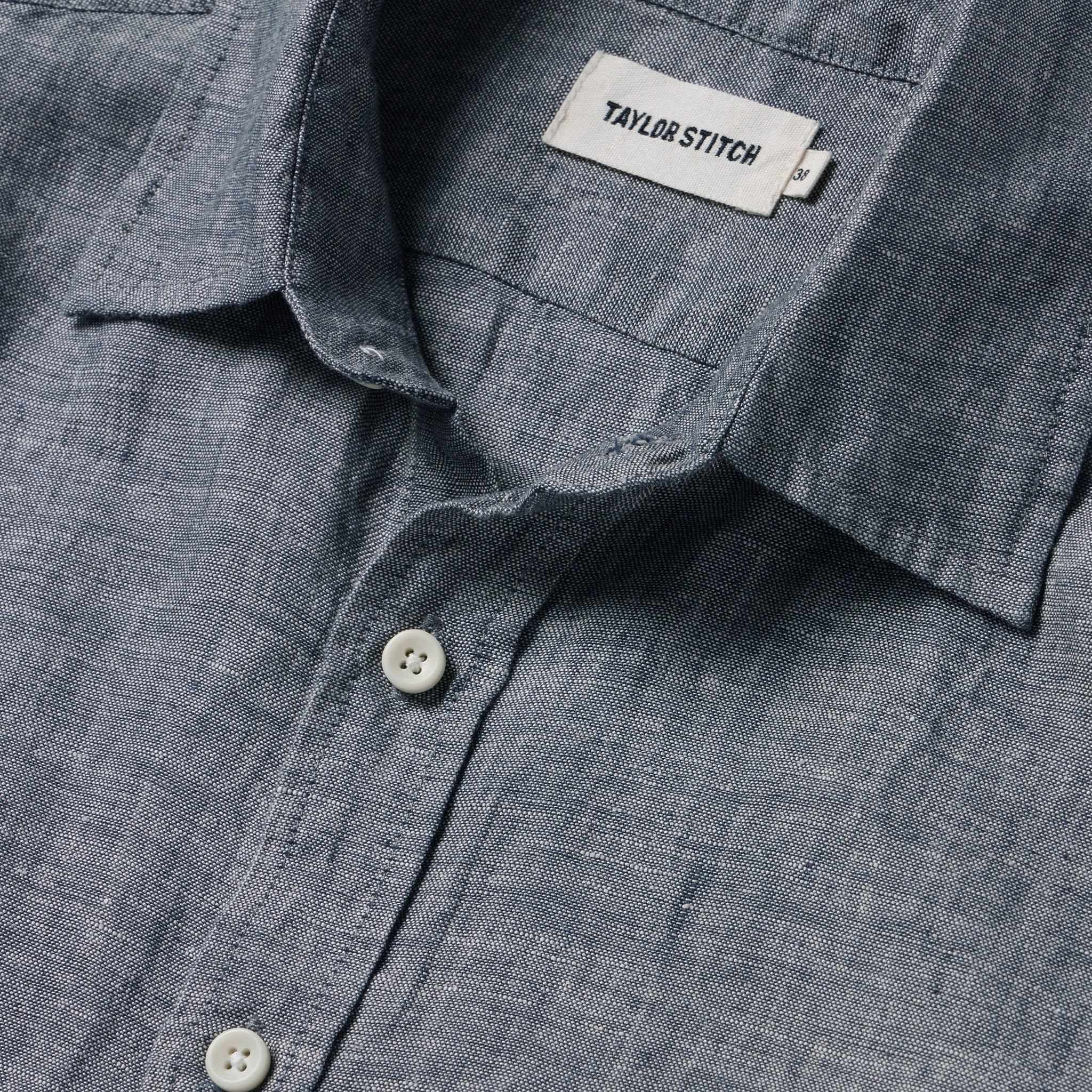 The Short Sleeve California in Navy Hemp
