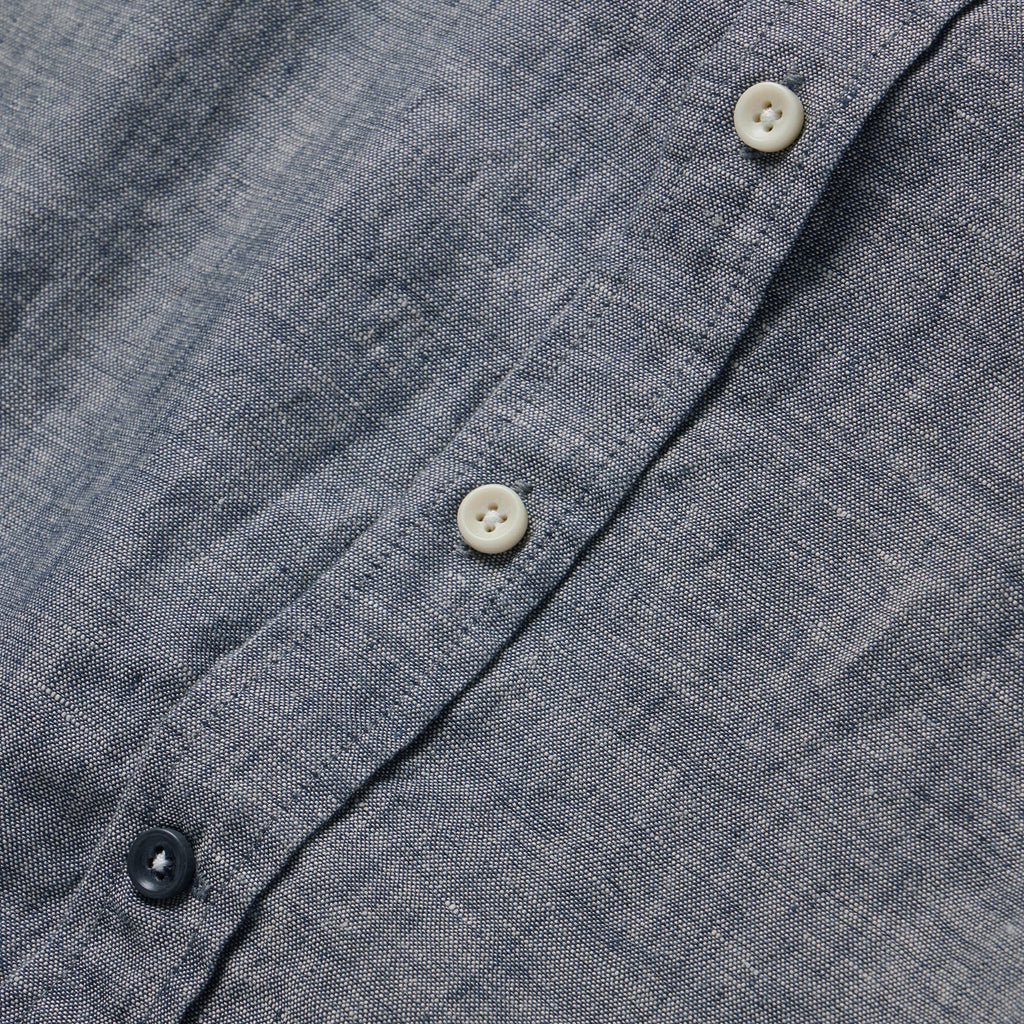 The Short Sleeve California in Navy Hemp
