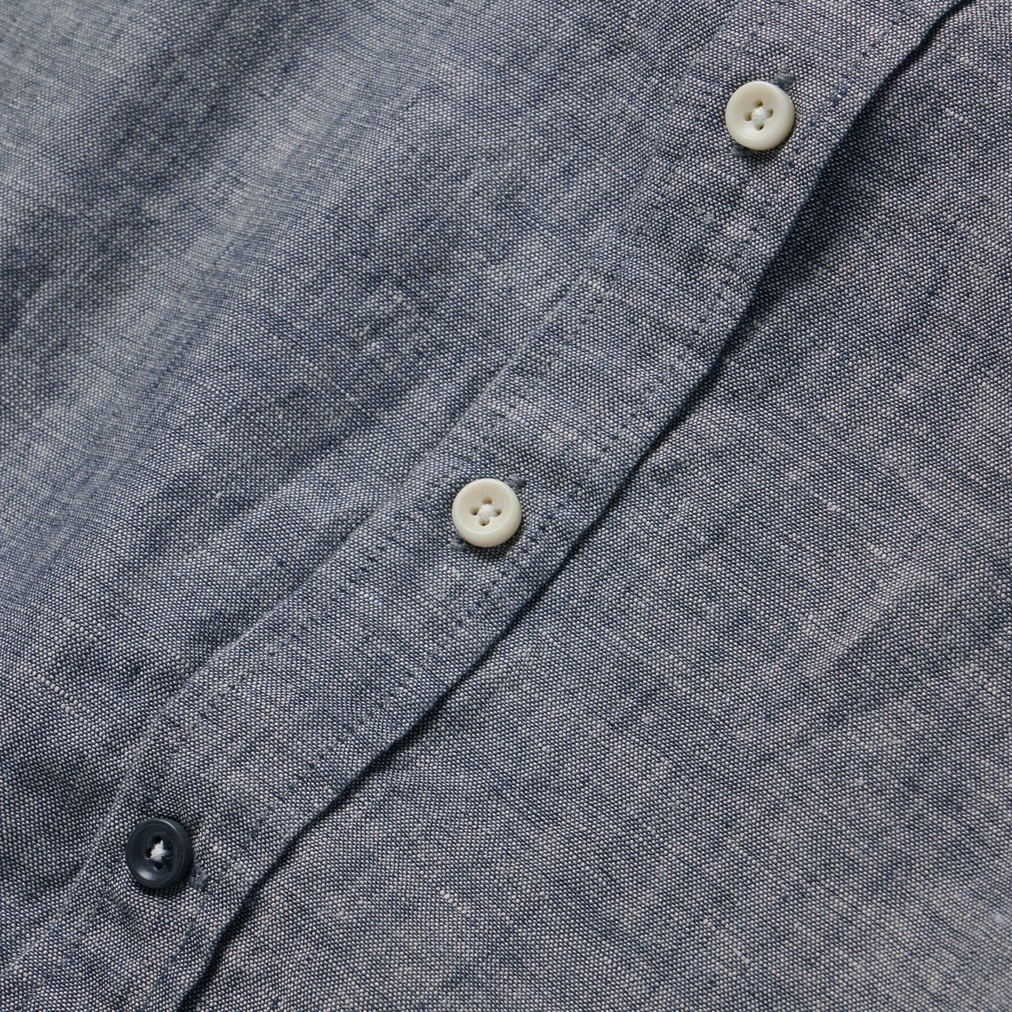 The Short Sleeve California in Navy Hemp