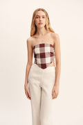 CALLIE TIE TOP