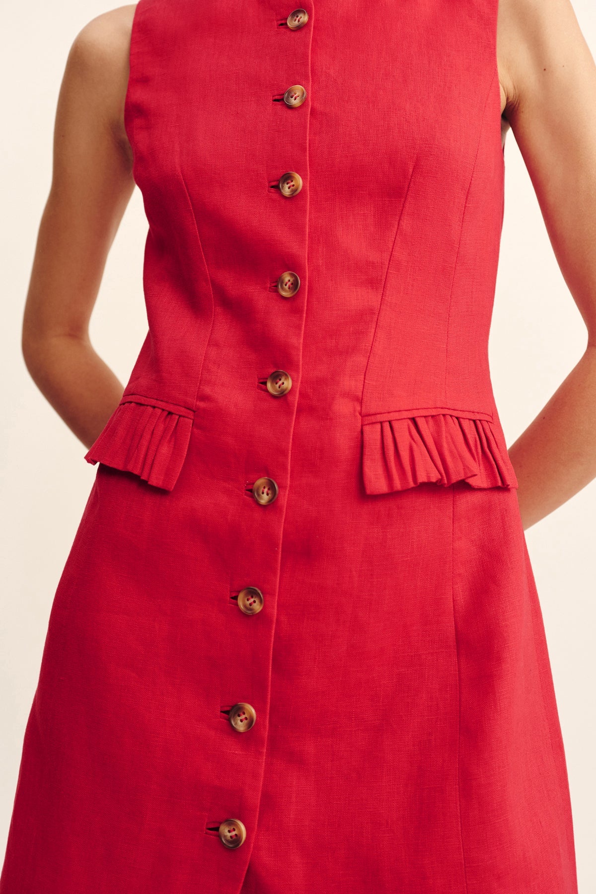 MATILDA BUTTON DOWN MINI