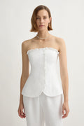 FLORENCE STRAPLESS TOP