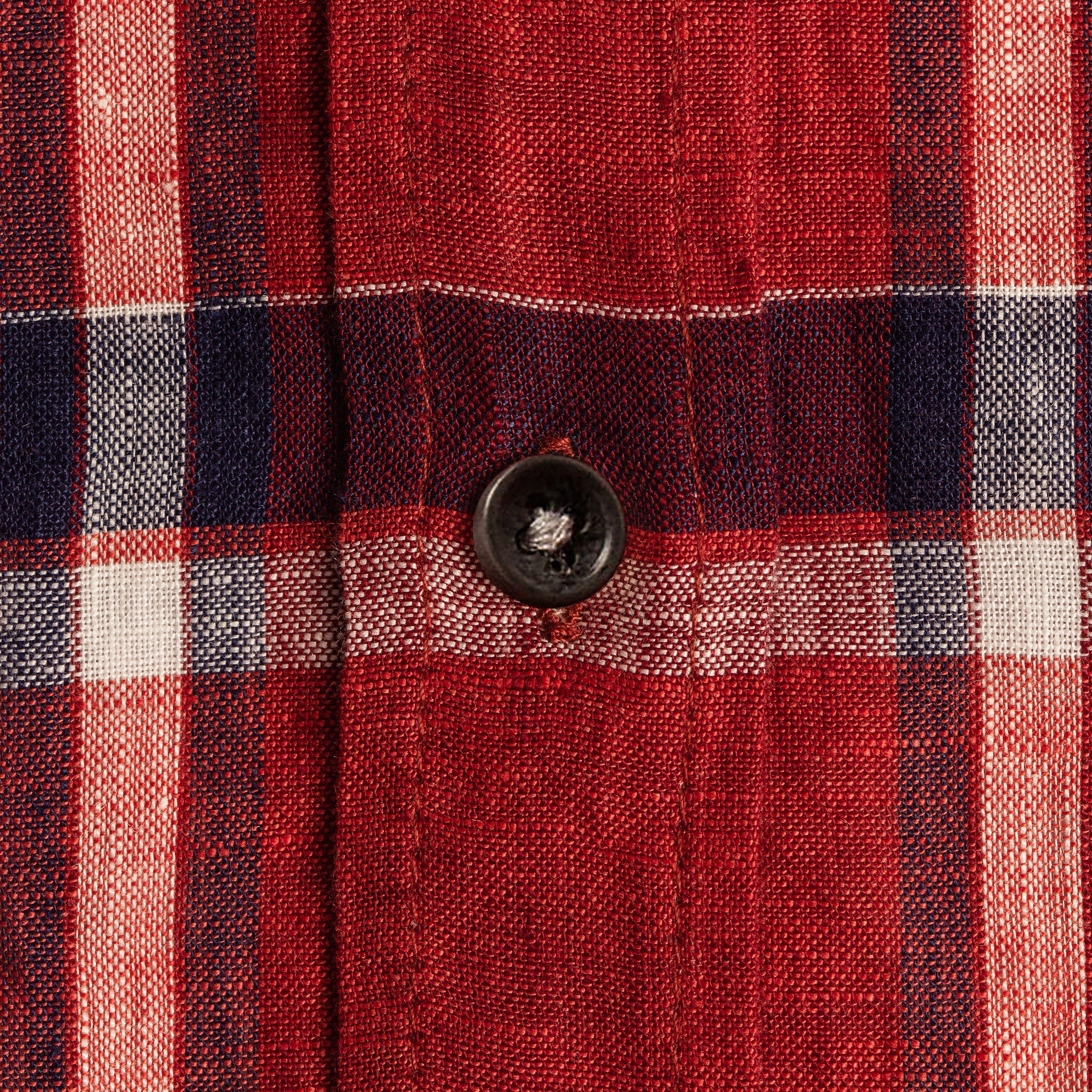 Crimson Plaid Short Sleeve Jack E774