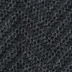 The Button Down Polo in Charcoal Herringbone