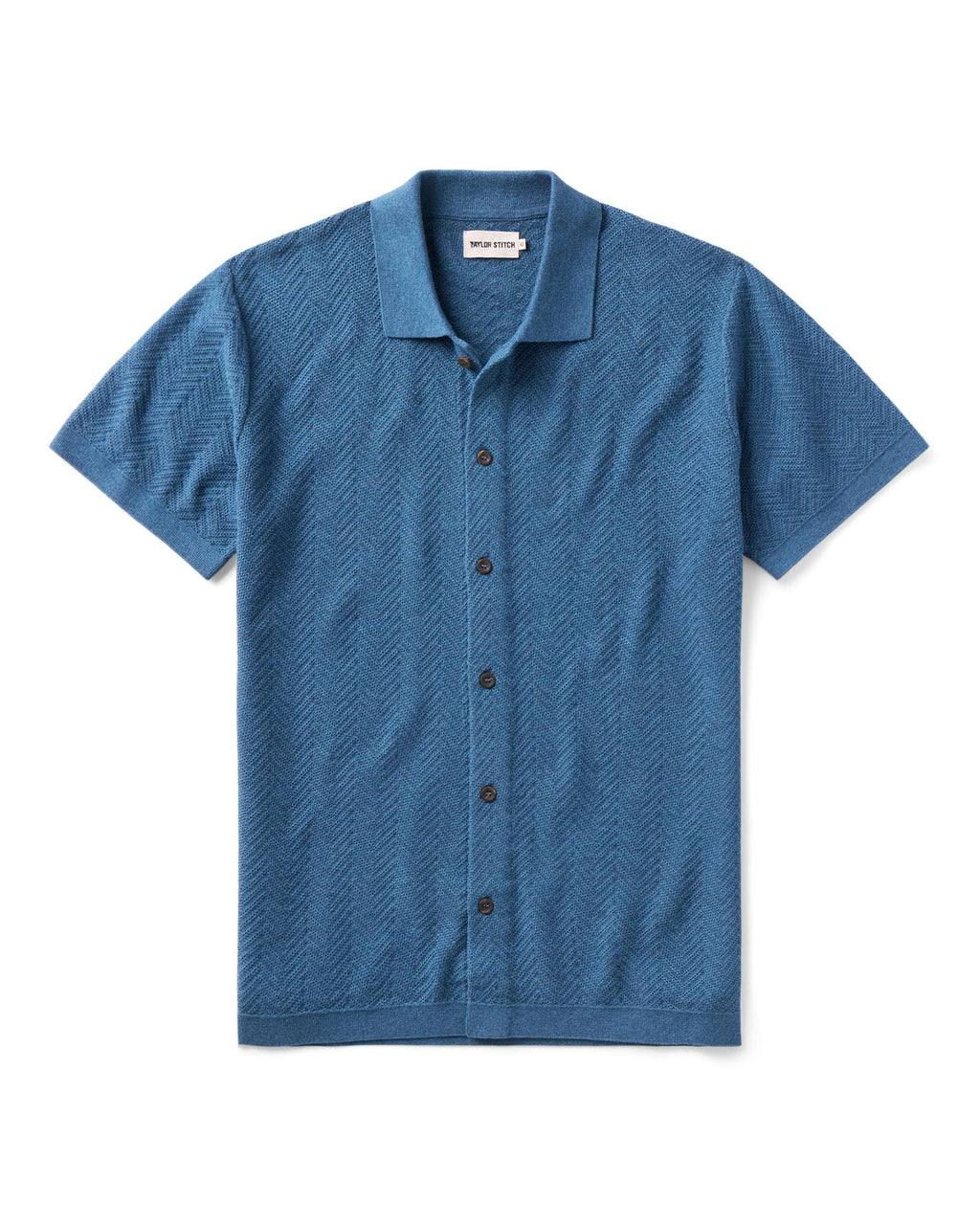 Gulf Stream Herringbone Button Down Polo P969