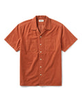 The Conrad Shirt in Heather Chili Pincord