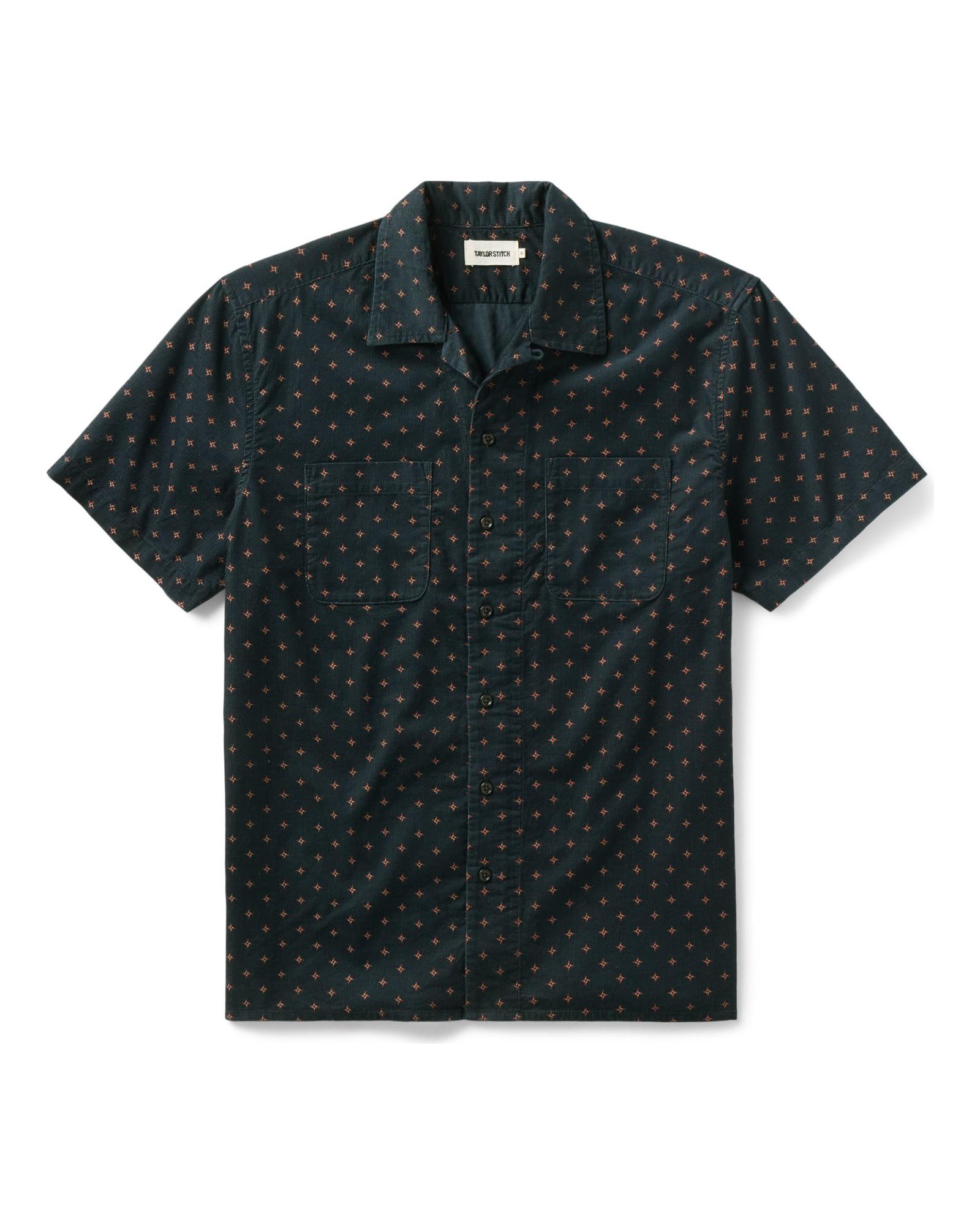 Navy Pigeon Foulard Pincord Shirt C920