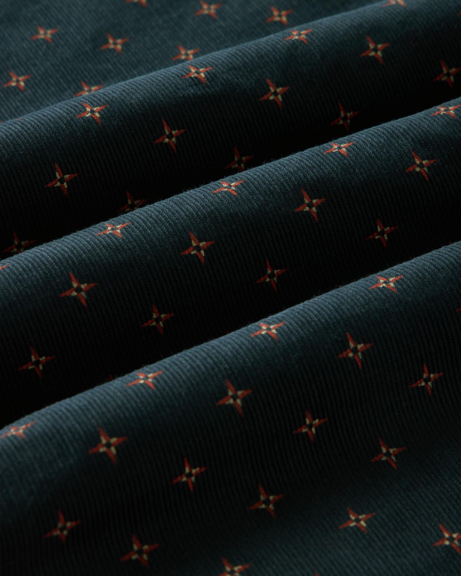 Navy Pigeon Foulard Pincord Shirt C920