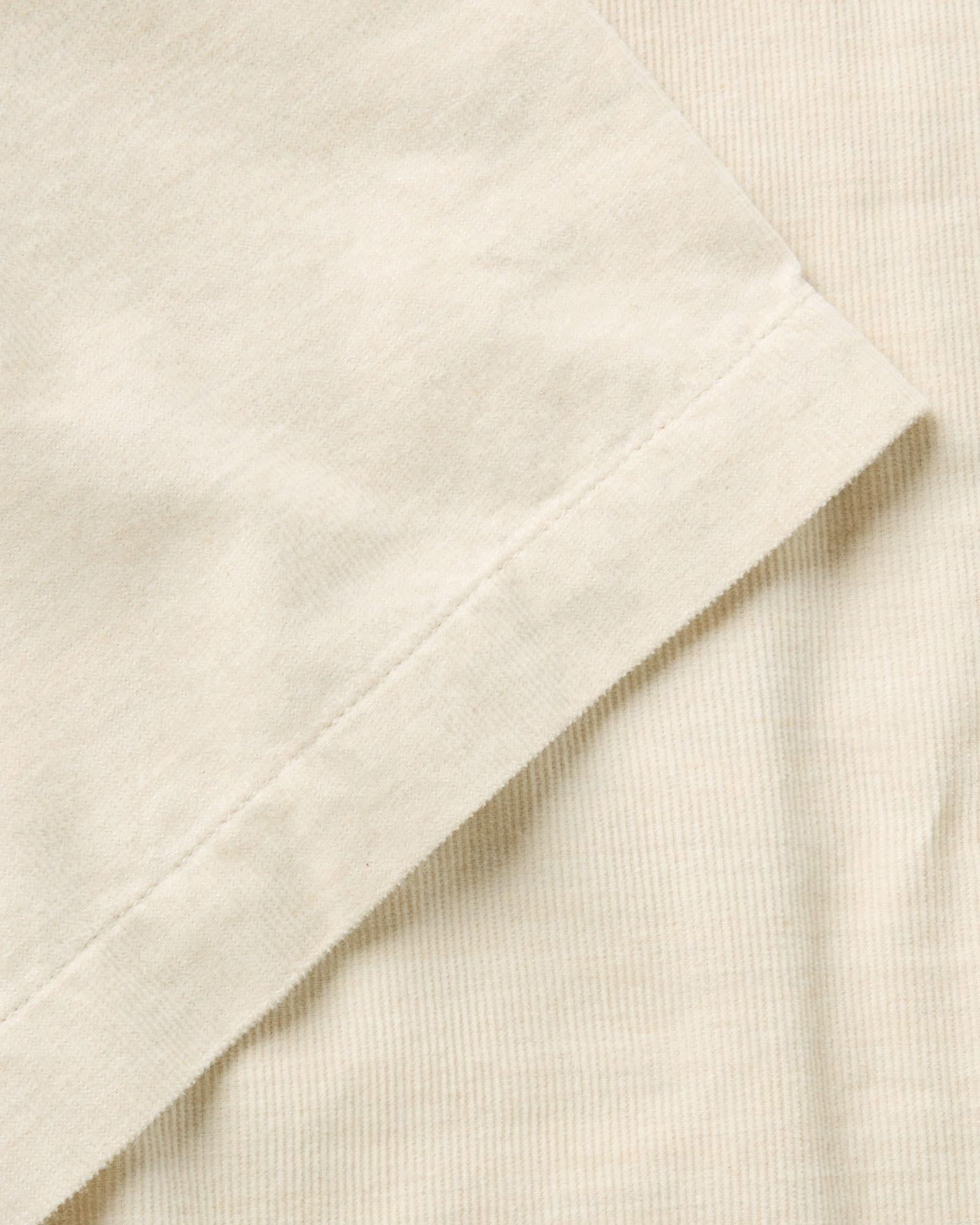 The Conrad Shirt in Heather Oat Pincord