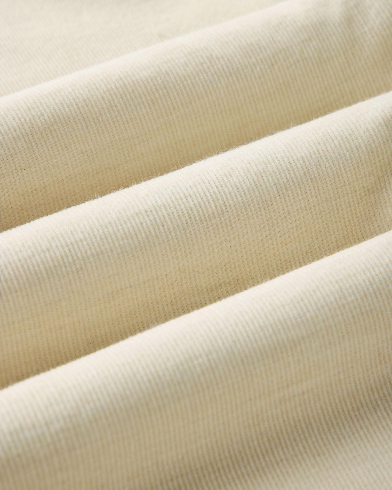 The Conrad Shirt in Heather Oat Pincord