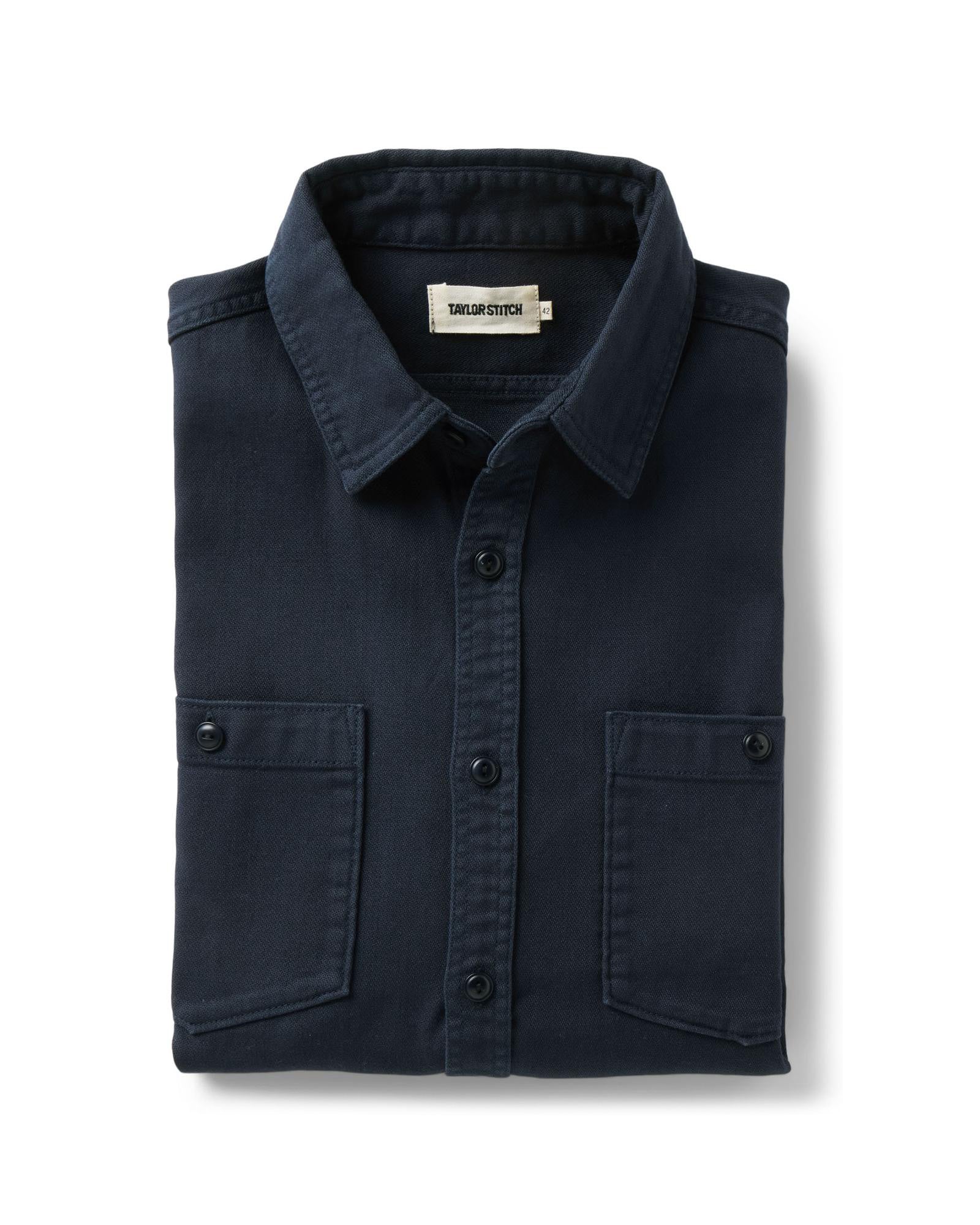 The Dispatch Shirt in Navy Broken Twill
