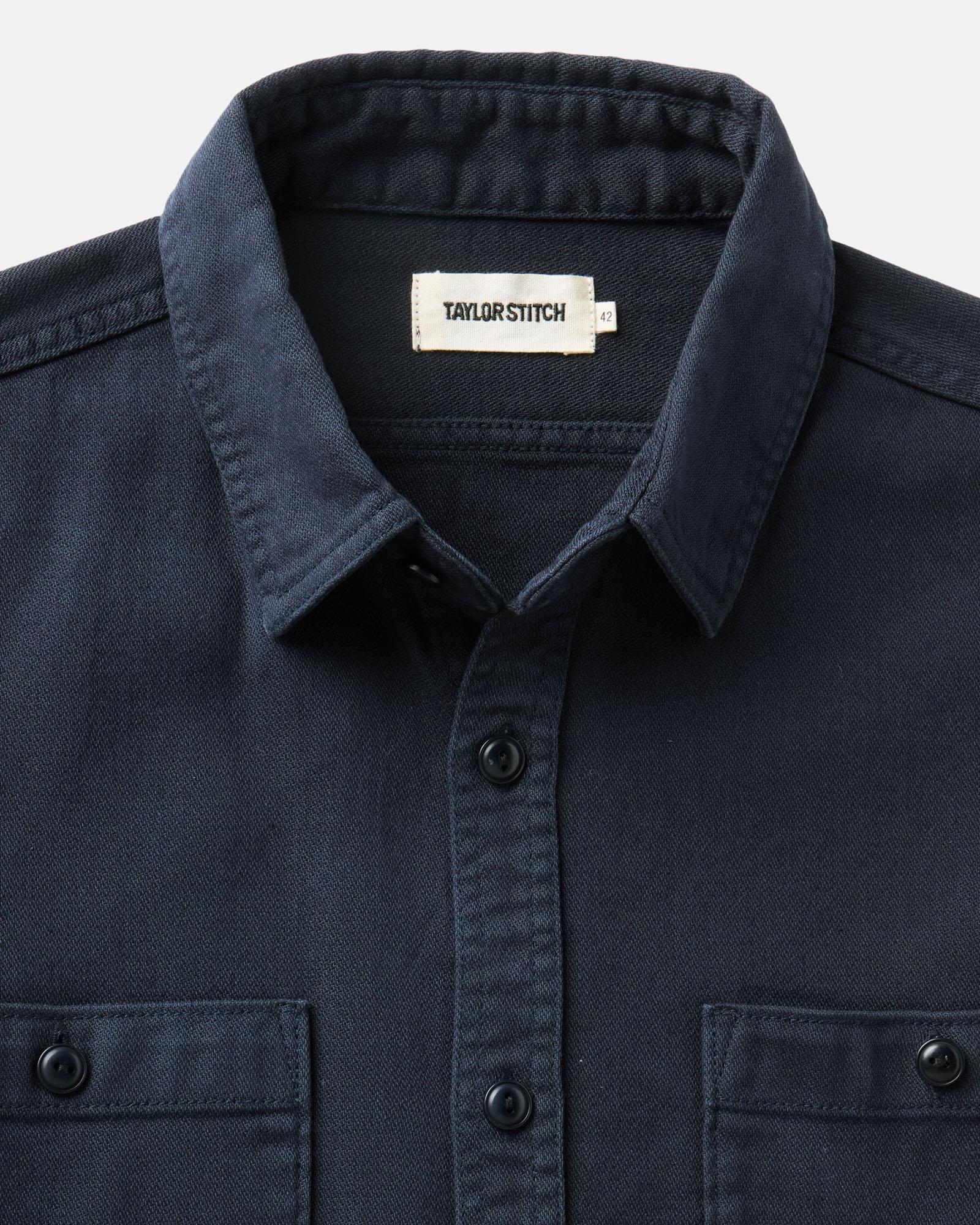 The Dispatch Shirt in Navy Broken Twill