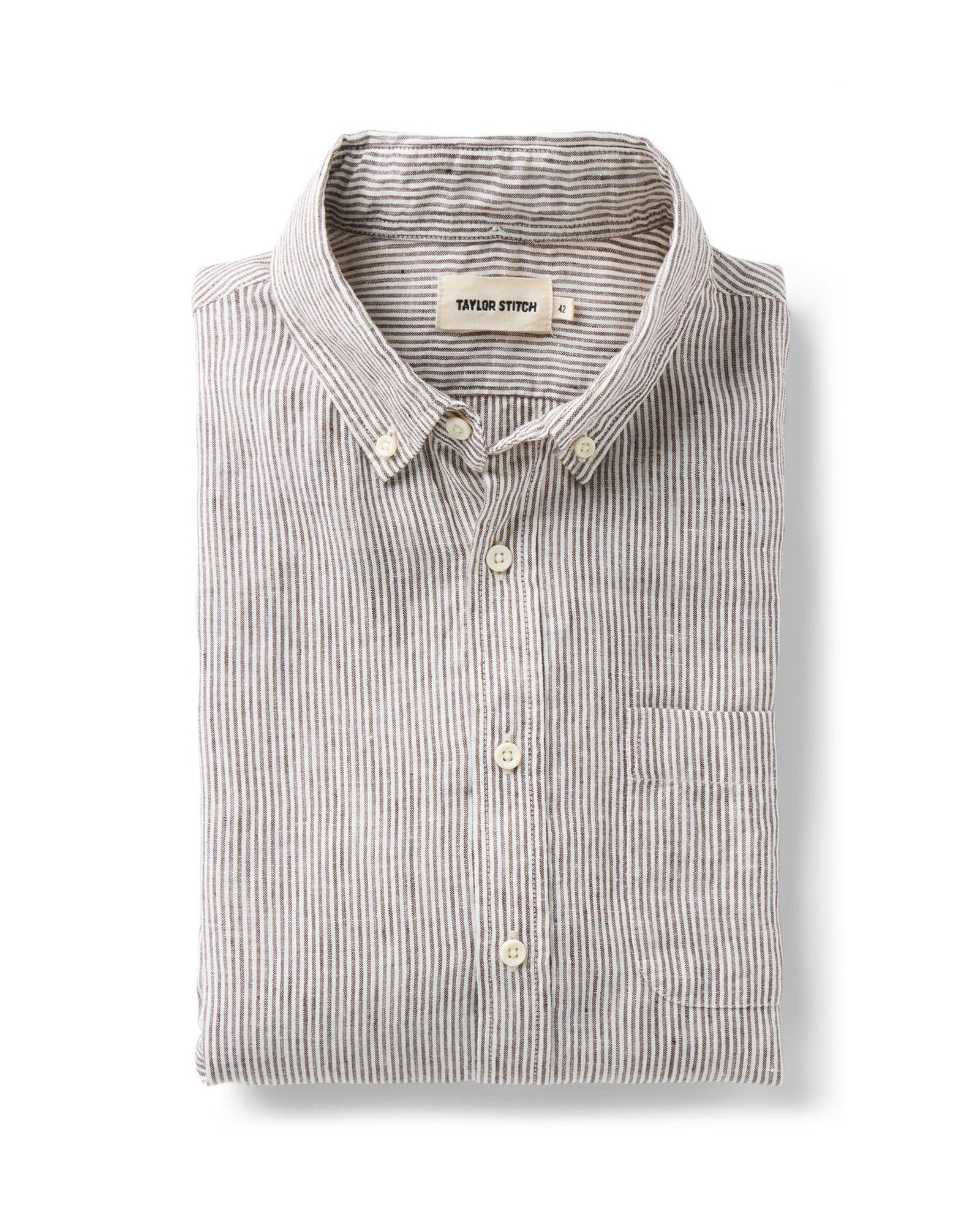 The Jack in Burgundy University Stripe Linen