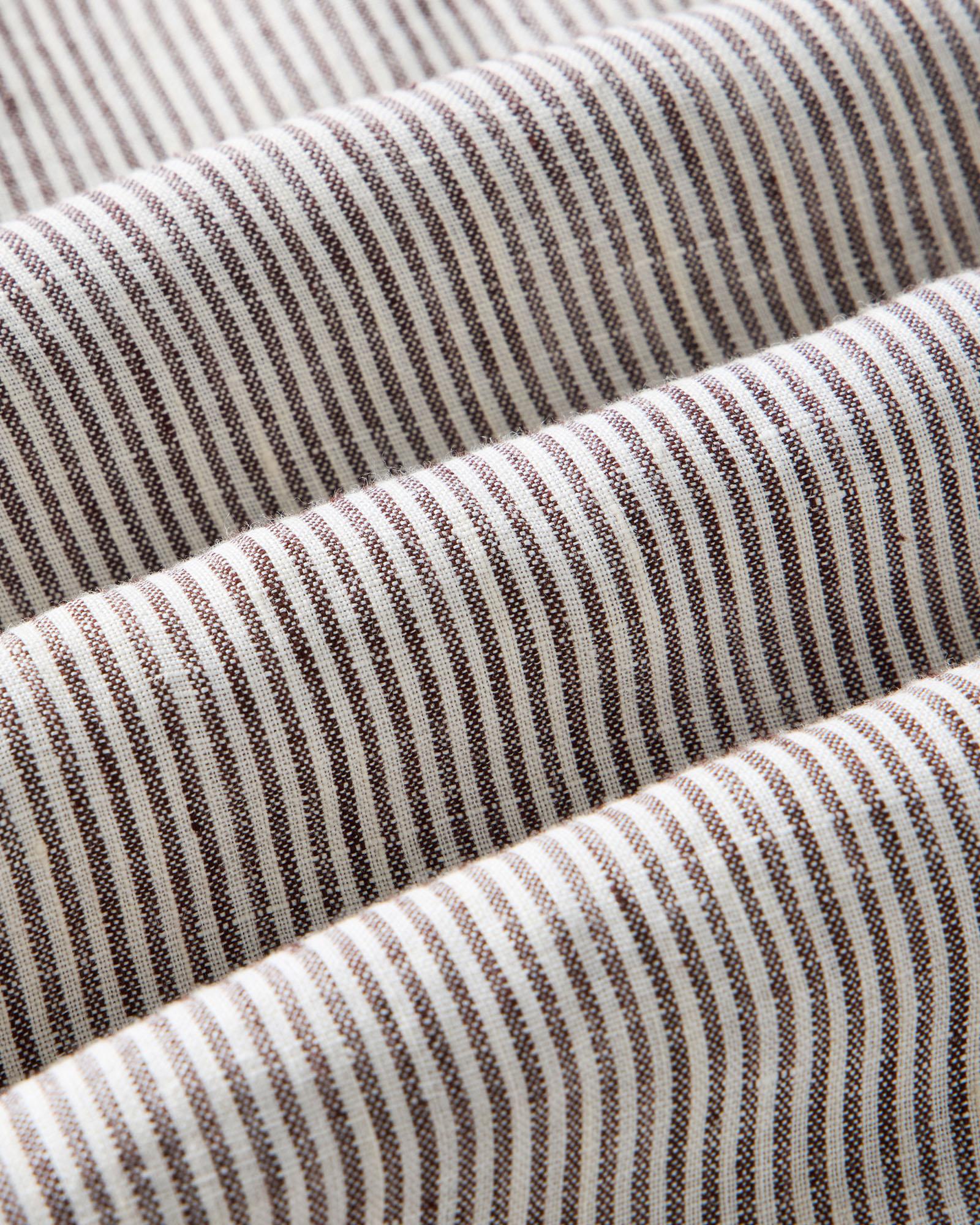 The Jack in Burgundy University Stripe Linen