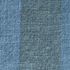 The Short Sleeve California in Blue Stone Stripe Hemp