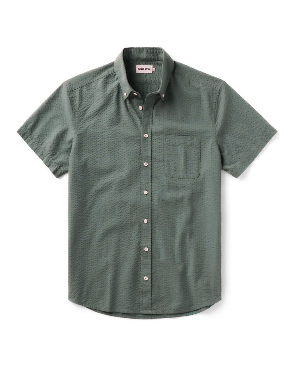 The Short Sleeve Jack in Deep Sea Seersucker