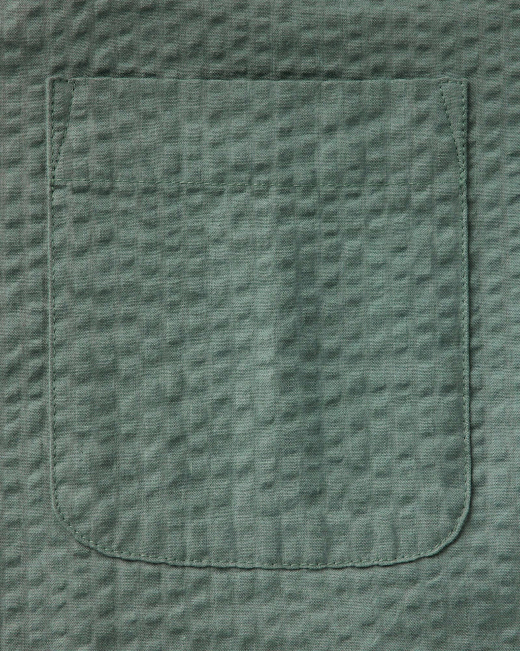 The Short Sleeve Jack in Deep Sea Seersucker