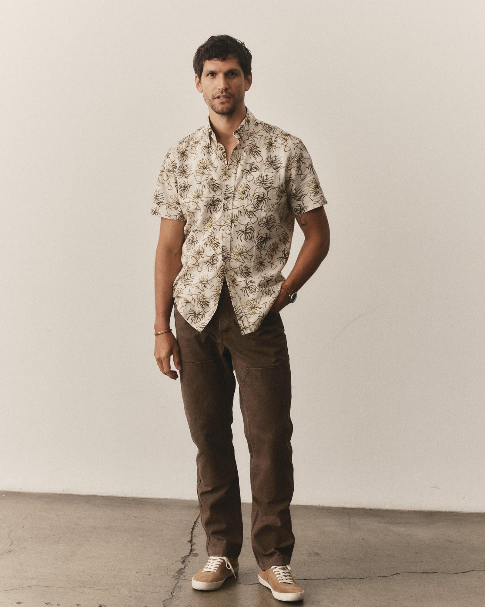 Dried Palms Short Sleeve Jacket H78475