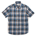 Blue Madras Short Sleeve Shirt O622758