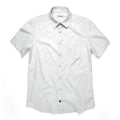 The Short Sleeve California in White Spacedye