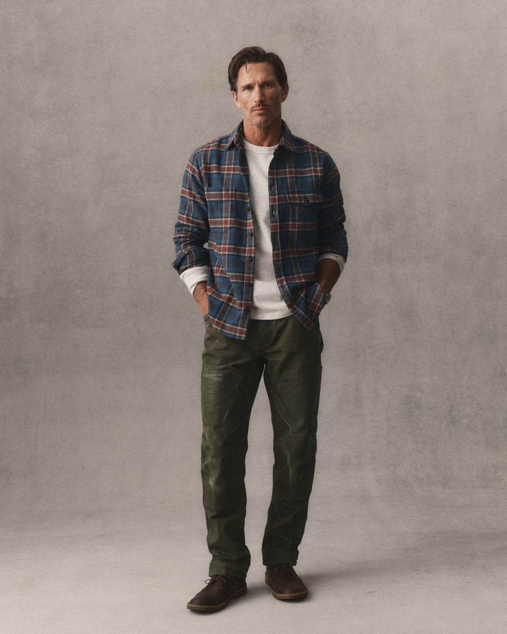 The Crater Shirt in Headland Plaid