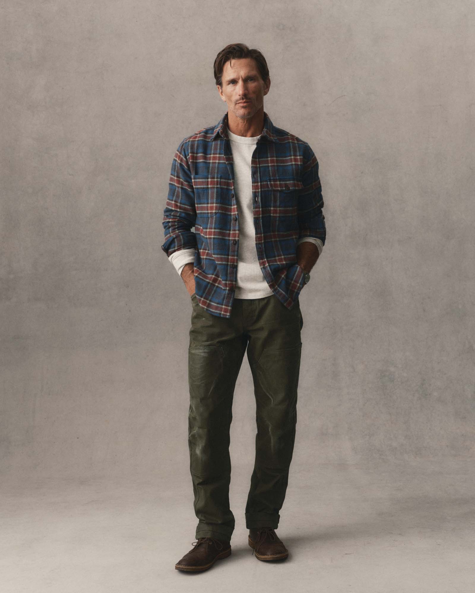 The Crater Shirt in Headland Plaid