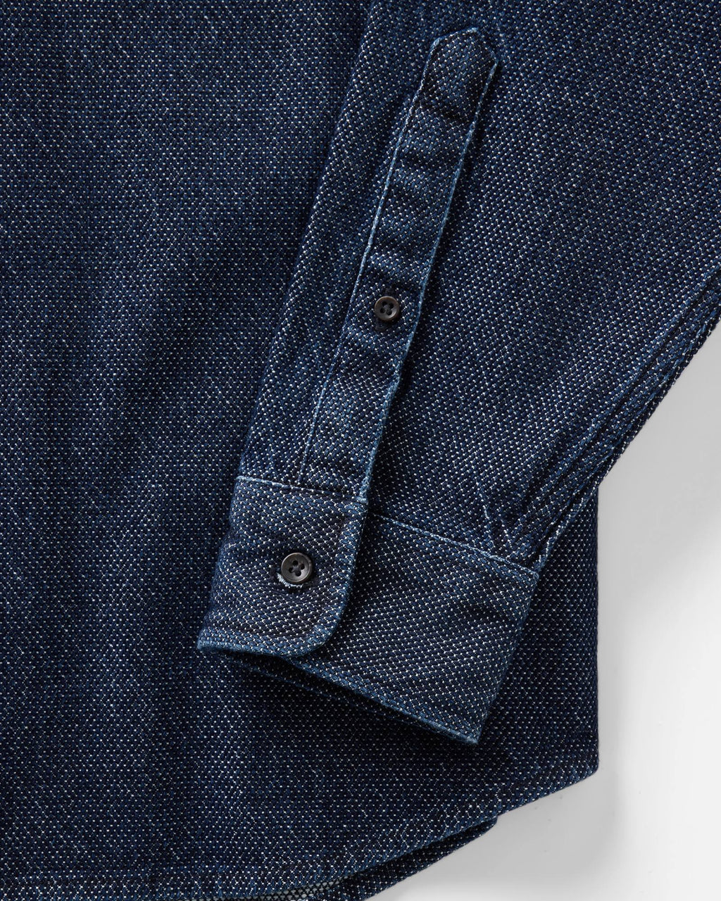 The Jack in Rinsed Indigo Japanese Jacquard Dot