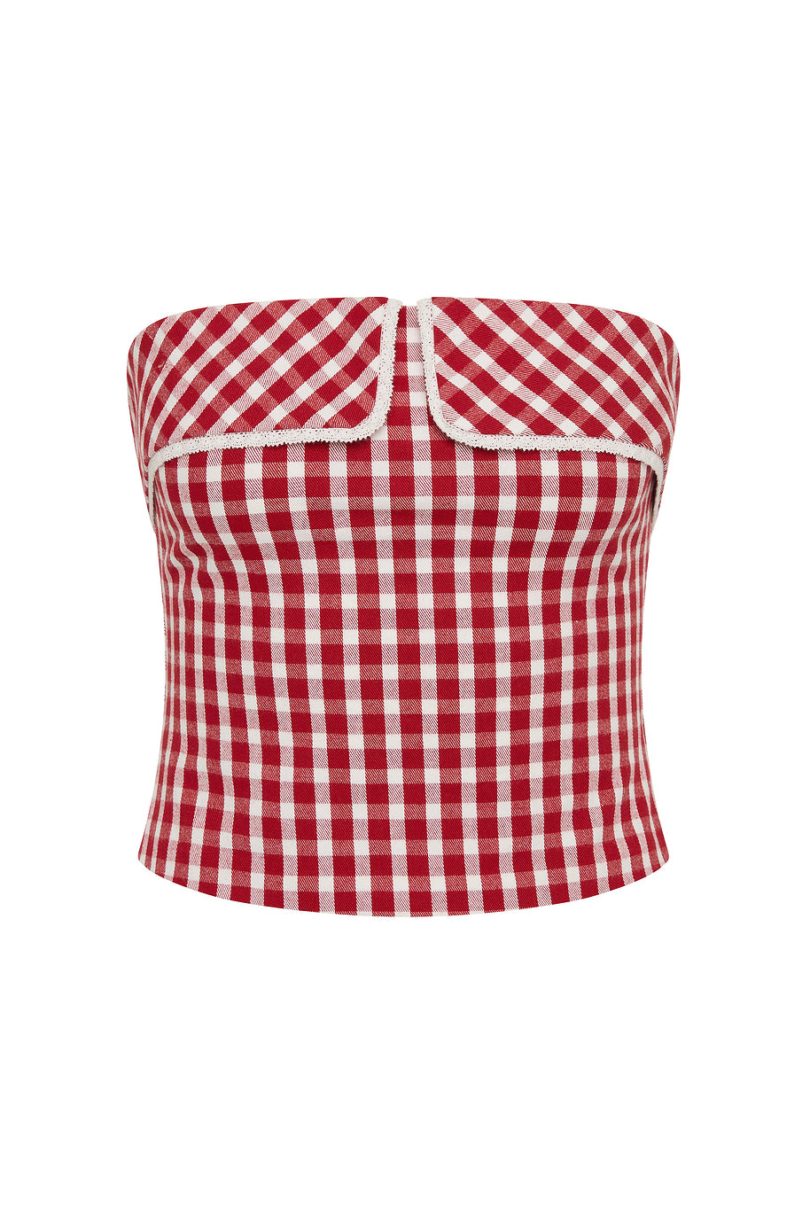 EBONY STRAPLESS TOP