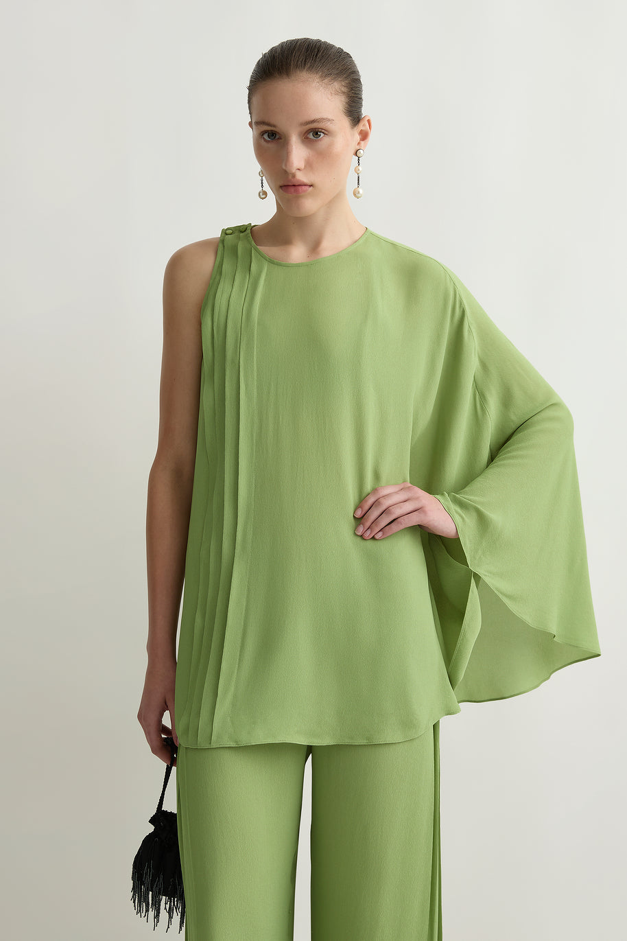 JANE ONE SHOULDER TOP