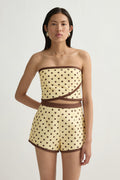 BOWIE STRAPLESS TOP