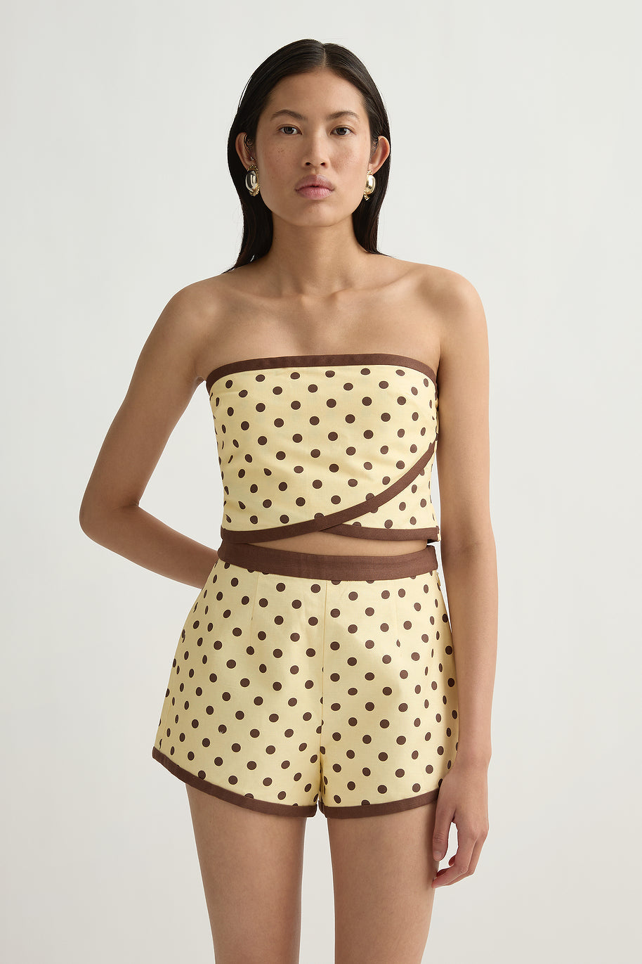 BOWIE STRAPLESS TOP
