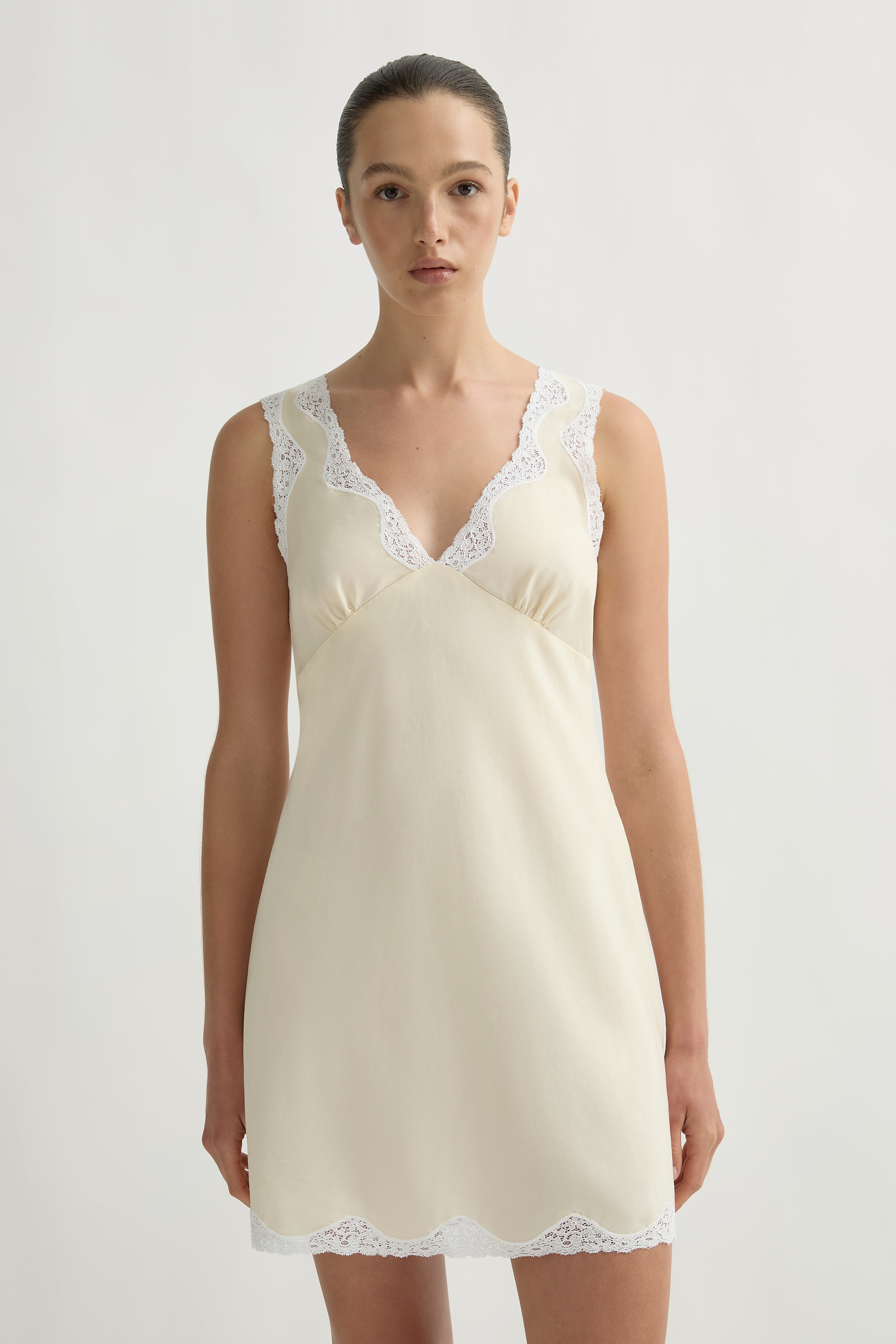 TABITHA SLIP MINI DRESS