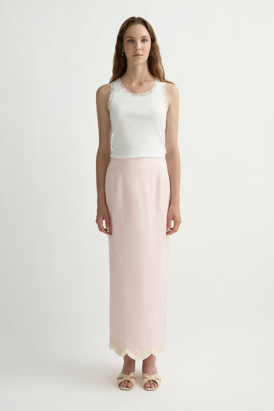 ESSIE COLUMN SKIRT